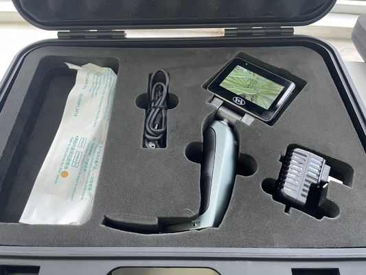 3″HD LCD स्क्रीन डिस्प्ले वीडियो Laryngoscope 5+3 डिस्पोजेबल Laryngoscopes ब्लेड