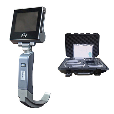 Haiye Video Laryngoscope 3000 Lux 5 आकार के पुन: प्रयोज्य ब्लेड के साथ