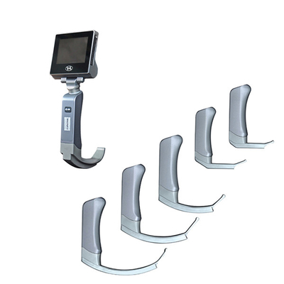 Haiye Video Laryngoscope 3000 Lux 5 आकार के पुन: प्रयोज्य ब्लेड के साथ